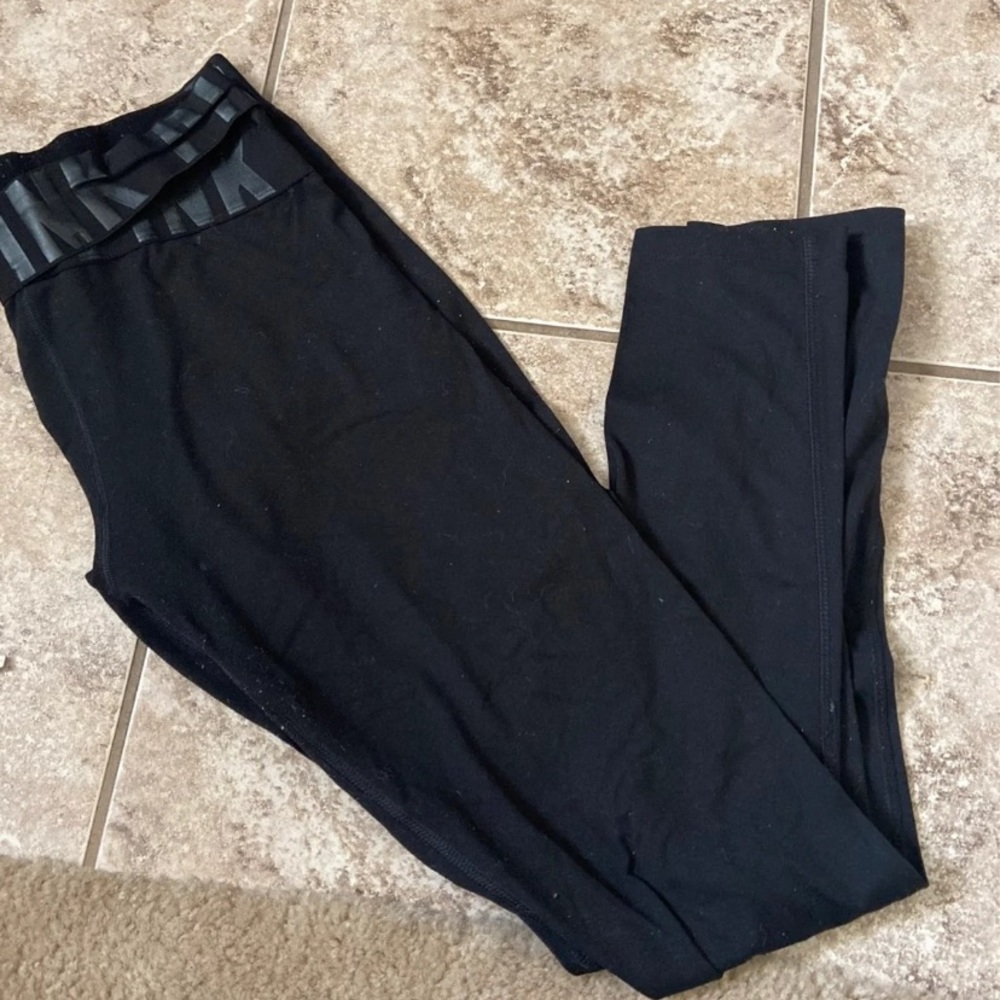 Victoria Secret Pink Athletic crossover leggings